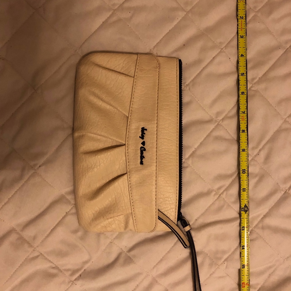 Juicy Couture Small White Wristlet